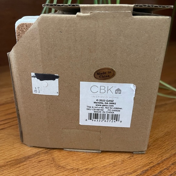 🎉2xHP🎉Set of 4 floral coasters with cork backing.🎉2xHP🎉 - Picture 4 of 4